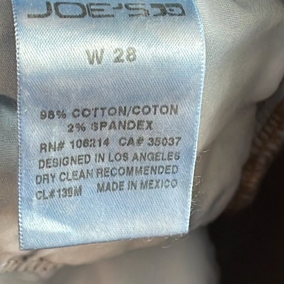 JOE'S JEANS MID-RISE DESTROYED/DISTRESSED VIDIKA WASH SIZE 28 - Picture 10 of 11